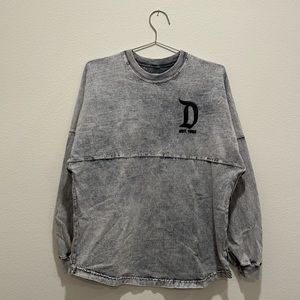 Disneyland 80's Acid Wash Denim-Look Spirit Jersey Size S